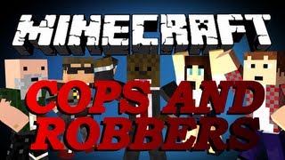 Minecraft Cops and Robbers 33 w SkyDoesMinecraft MunchingBrotato AshleyMariee and BigBadManPig [upl. by Nolie350]