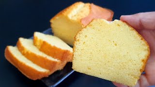 Basic Vanilla Cake Recipe  Loaf Cake  Bakery Style Pound Cake [upl. by Ativoj]