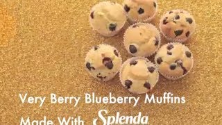 Very Berry Blueberry Muffin Recipe with SPLENDA® Sweetener [upl. by Jedediah975]