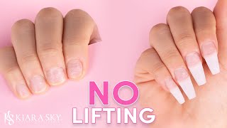 How to avoid lifting🙅🏻‍♀️ Nail Prep for Beginners 💅🏻How to Prep Nails for Acrylic Gel and Dip [upl. by Chiquia417]