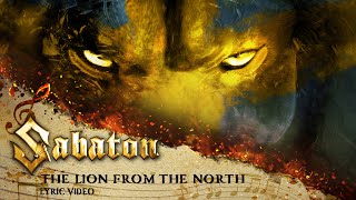 SABATON  The Lion From The North Official Lyric Video [upl. by Anialad]