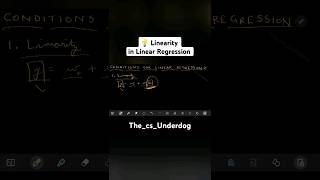 Linearity in Linear Regression  The cs Underdog [upl. by Vanzant]