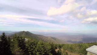 Mount Mitchell Summit Views  4K Blue Ridge Parkway Spring Time Part 5 [upl. by Ykcul]