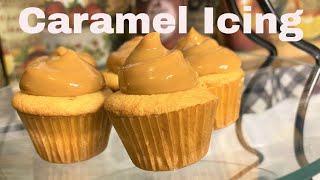 The Easiest Caramel Icing  Caramel Frosting [upl. by Field526]