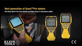 Scout Pro 3 Cable Tester Kits VDV501852 VDV501853 [upl. by Shawna510]