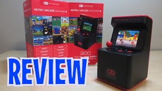 Mini Retro Arcade Machine  DreamGear  UNBOXING amp FULL REVIEW [upl. by Jasmina]