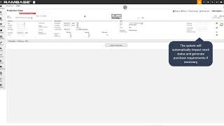 Inspecting production requirements in RamBase [upl. by Tremayne241]