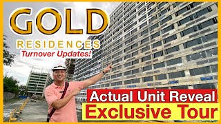 Gold Residences Exclusive Tour and Turnover Updates  Gold City across NAIA Terminal 1 [upl. by Callahan]