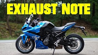 2024 SUZUKI GSX8R  STOCK EXHAUST SOUND [upl. by Tina328]