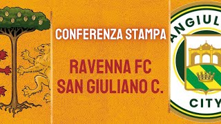 Conferenza Stampa Pre Partita  Ravenna FC  San Giuliano City [upl. by Clara115]