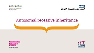 Autosomal recessive inheritance [upl. by Eirdua]