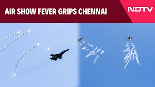 IAF Air Show  IAF Performs Final Rehearsal Ahead Of 92nd Air Force Day In Chennai [upl. by Ytoc]