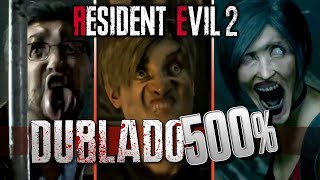 RESIDENT EVIL 2 com Dublagem em 500 [upl. by Enerak]