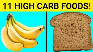 11 High Carb Foods You Should Avoid In Your Daily Diet   High Carb Foods [upl. by Bolen746]