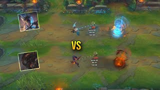 Foreseen Yasuo vs Nightbringer Yasuo Skin Comparison  League of Legends [upl. by Monson]