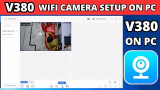 V380 WiFi Camera Setup on PC  StepbyStep Guide [upl. by Gladi648]