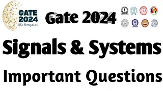 Signals and systems gate 2024 important questions  Signals and systems questionsgate2024 [upl. by Susanetta]