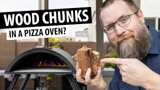 How to use Wood Chunks in a Pizza Oven 🍕 [upl. by Freedman]