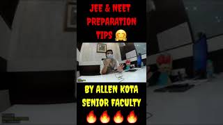 JEE amp NEET Preparation Tips by Allen Kota Senior Physics Faculty Allen Kota JEE NEET Shorts [upl. by Schoenburg]