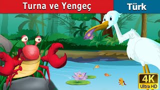 Turna ve Yengeç  The Crane and The Crab in Turkish  Turkish Fairy Tales [upl. by Werby]