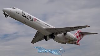 Amazing Closeup Boeing 717 Takeoff  Split Airport LDSPSPU [upl. by Penrose330]