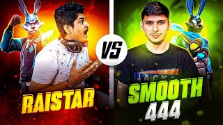 Finally Raistar Vs Smooth444 🤯🔥Raistar Handcam Gameplay🤯❤ Must Watch  Garena Free Fire Max [upl. by Auhsot309]