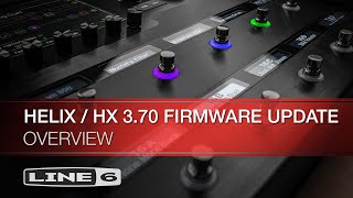 Line 6  Helix  HX 370 Firmware Update [upl. by Yentruok]