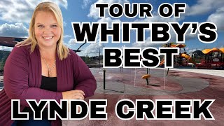 Best Areas in Whitby Tour The Lynde Creek Community of Whitby Ontario [upl. by Nehtanoj589]