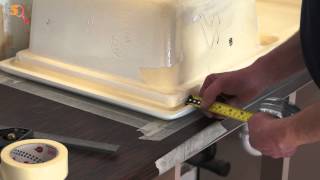 Tommys Trade Secrets  How to Cut a Sink into a Laminate Worktop [upl. by Nikolas277]