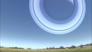 Stellarium Saturn collision simulation [upl. by Rehc]