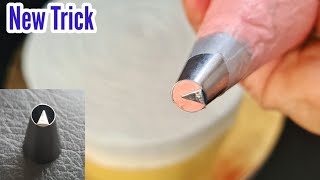 New Trick For Cake Decoration l Cake decoration idea l Easy cake decoration l New Flower Cake Design [upl. by Viv]