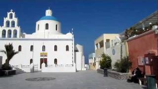 Church of Panagia Oia Santorini Cyclades Greece Europe [upl. by Retsevlys178]