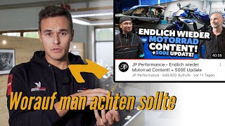 Zwei negative Folgen welche JP nicht bedenkt  Reaction auf quotYamaha Projekt von Jean Pierre [upl. by Ennairek]