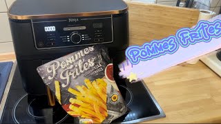 Pommes Frites aus der Heißluftfritteuse  Airfryer Ninja Rezepte [upl. by Camilia309]