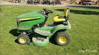 Graham Family Farm John Deere X350 3rd Cutting [upl. by Christabella]