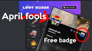 How to get Discord FREE April fools badge  less than 1 minute outdated [upl. by Ahsehyt]