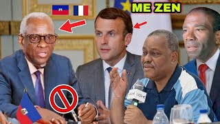 2 Oktòb prezidan Macron fenk entèdi Edgard Leblanc ale en france bwa mare [upl. by Aciria]