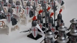 Lego Crusaders  Knights Templar Army [upl. by Sanchez]