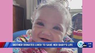 North Syracuse mother donates liver to save her babys life [upl. by Down]