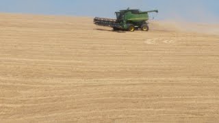 A Look Inside A Modern Combine Harvester [upl. by Thamora]