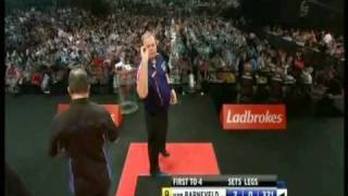 Raymond van Barneveld  All Five 9  Dart Finishes [upl. by Anoo]