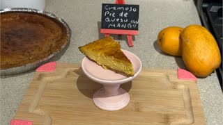 Cremoso Pie de Queso con Mango🥭 [upl. by Namzaj112]