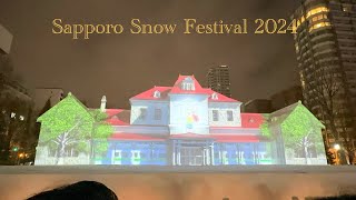 Sapporo Snow Festival 2024  Hokkaido  Japan [upl. by Gannie]