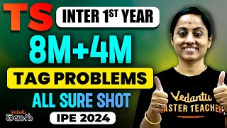 Varadhi IPE 2024  Inter 1st Year  8M  TAG Problems  4M  Sure Shot Physics IPE 2024  AP amp TS [upl. by Darb19]