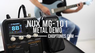 NUX MG101  Metal Demo [upl. by Kwapong]