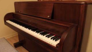 1913 Steinway Model O Grand Piano in Flame Mahogany [upl. by Marcell]