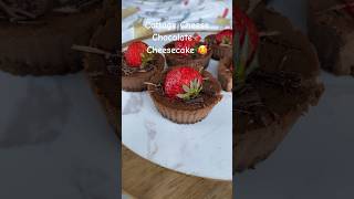 Chocolate Cheesecake With A Twist Cottage Cheese cheesecake chocolatecheesecake healthy [upl. by Dari]