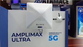 SATMAX 5 e Amplimax Ultra Confira as principais novidades da Elsys na Exposec 2023 [upl. by Einwat]