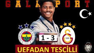 Fenerbahçe 1  3 Galatasaray  Sara  Lucas  Osimhen  Fenerbahçe Atilla Karaoğlana Rağmen 3 Yedi [upl. by Lyret45]