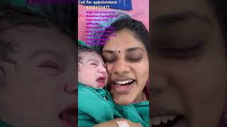 hyderabad bestgynaecologist drsaradavani bvlog normaldeliverytips highriskpregnancy shorts [upl. by Haimerej]